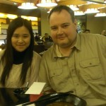 Elaine and me, Macau.