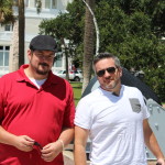 Jacob and Jason at the Battery