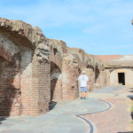 Part of the wall at Ft. Sumter